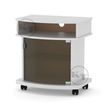 Тумба під ТВ Карат Біла